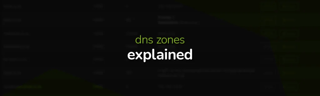 DNS Zones explained