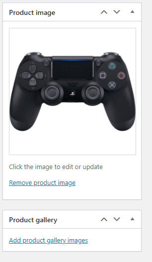 screenshot WooCommerce Product image