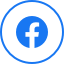 facebook bordered logo