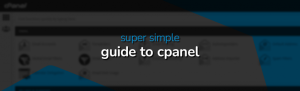 Super Simple Guide to cPanel