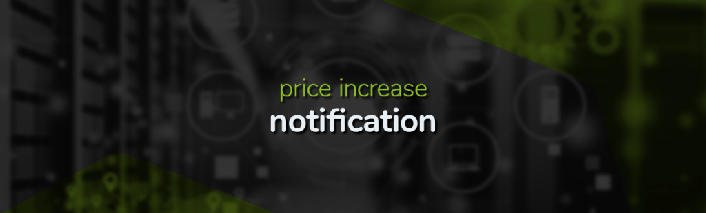 Price Increase Notification