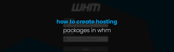 How to create web hosting package in WHM