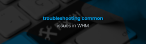 Handling Common Issues and Troubleshooting in WHM